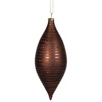 7" Chocolate Matte-Glitter Drop