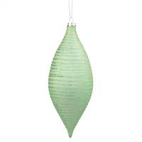 7'' Celadon Green Matte-Glitter Drop