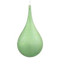 4'' Celadon Green Matte-Glit Onion Drop