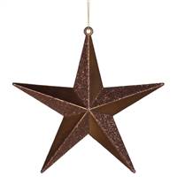 6" Chocolate Glitter Star