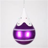 7'' Candy Purple Snow Jewel Teardrop