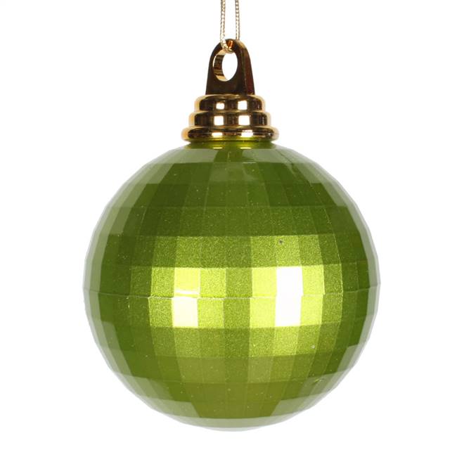 4'' Lime Candy Mirror Ball 1/Bag