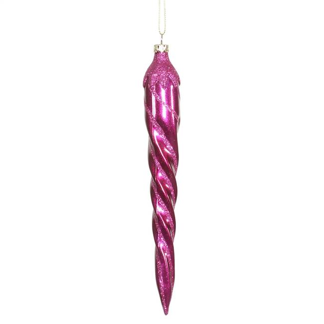 7.7" Magenta Candy Icicle 8/Box