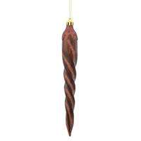 7.7'' Chocolate Candy Glit Icicle 8/Box