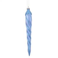7.7'' Periwinkle Candy Glit Icicle 8/Box