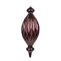 12" Chocolate Candy Glit Diamond Finial