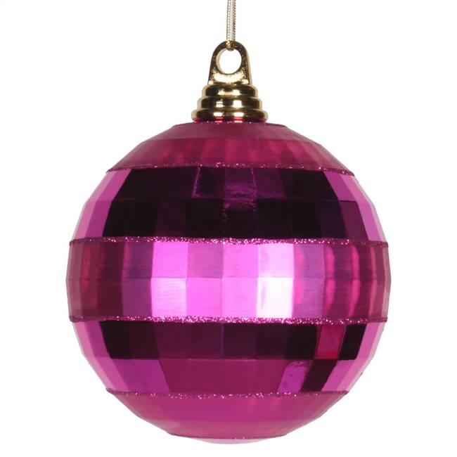 5.5" Orchid Shiny-Matte Mirror Ball
