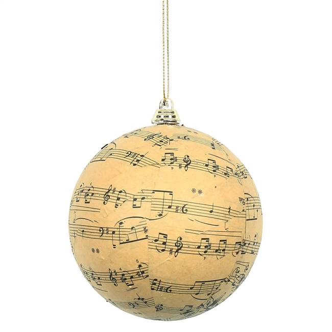 4" Music Lyric Ball 4/Box