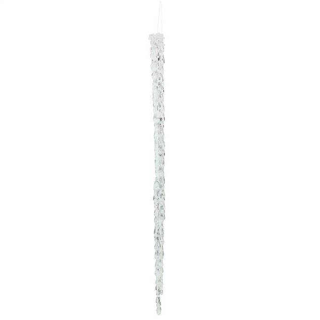 24" Clear Acrylic Icicle 2/Box