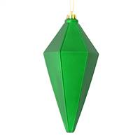 7" Green Matte Lantern Ornament 4/Bag
