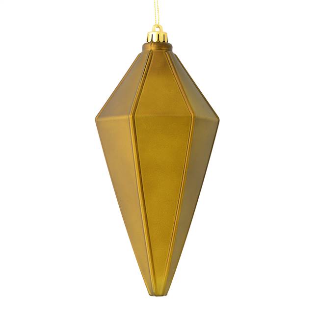 7" Olive Matte Lantern Ornament 4/Bag