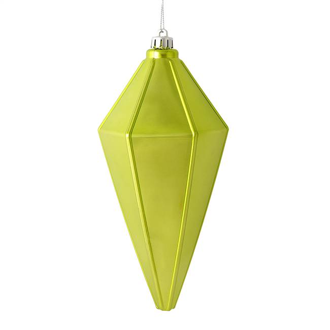 7" Celadon Shiny Lantern Ornament 4/Bag
