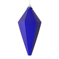 7" Purple Matte Lantern Ornament 4/Bag