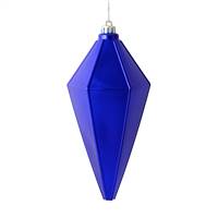 7" Purple Shiny Lantern Ornament 4/Bag