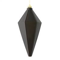 7" Chocolate Matte Lantern Ornament 4/Ba