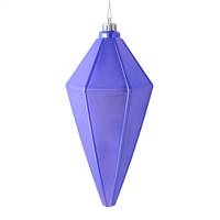 7" Lavender Shiny Lantern Ornament 4/Bag