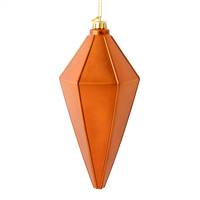 7" Copper Shiny Lantern Ornament 4/Bag