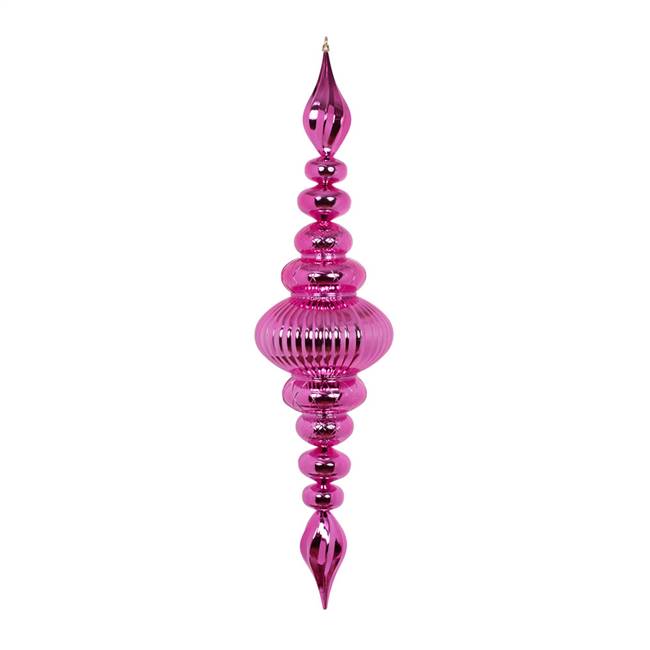 41" Mauve Shiny Finial Ornament