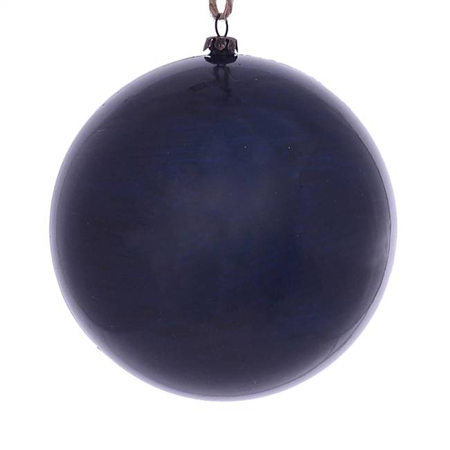 4.75" Midnight Blue Wood Grain Ball 4/Bg