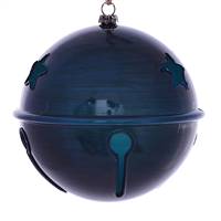 4.75" Midnight Blue Wood Grain Bell 4/Bg