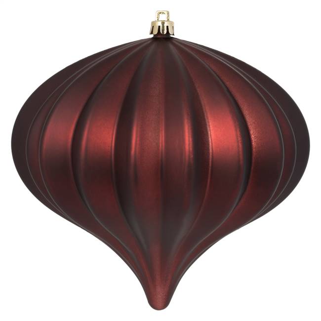 5.7" Burgundy Matte Onion UV 3/Bag