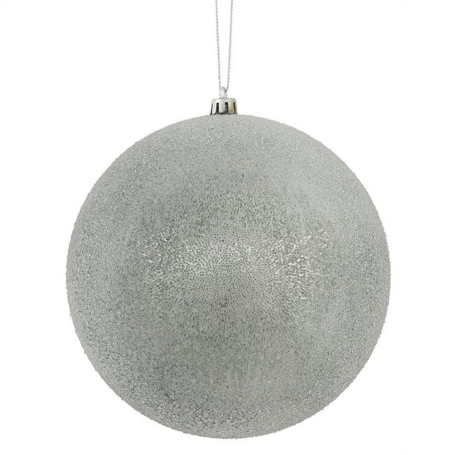 6" Pewter Iced Ball 3/Bx