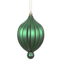 6.3" x 3.5" Emerald Matte Lantern 4/Bg