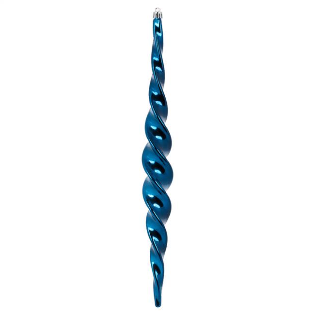 14.6" Midnt Blue Spiral Icicle 2/Bx