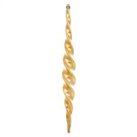 14.6" CopperGold Shiny Spiral Icicle 2Bx