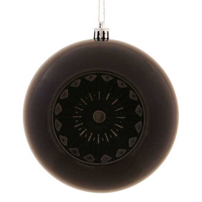 4.75" Black Shiny Star Brite Ball 4/Bg