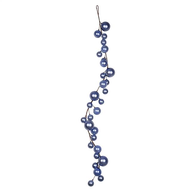 6' Periwinkle Candy Ball Garland