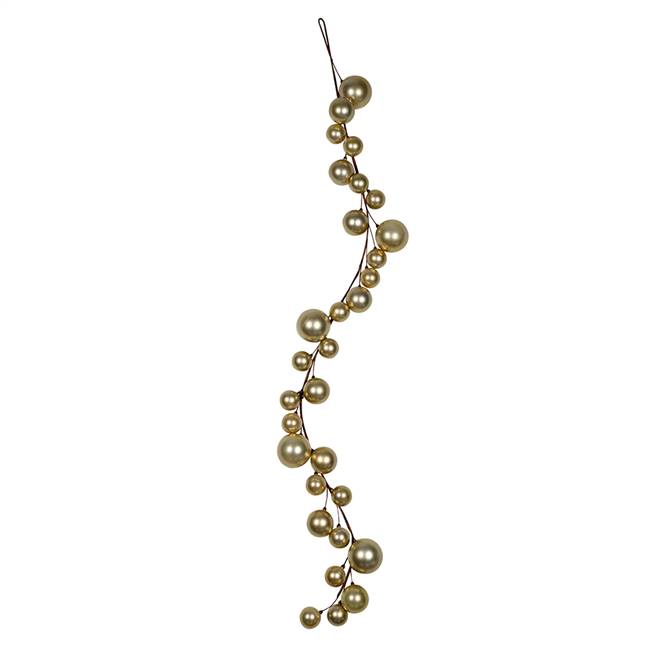 6' Champagne Candy Ball Garland