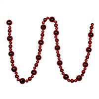 9' Red Assorted Ball Garland