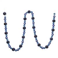 9' Periwinkle Assorted Ball Garland