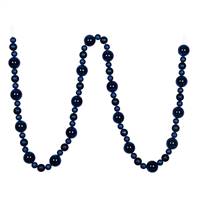 9' Midnight Blue Assorted Ball Garland