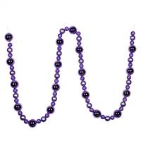 9' Lavender Assorted Ball Garland