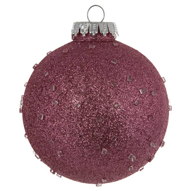 4" Mauve Ice Ball 6/Bag