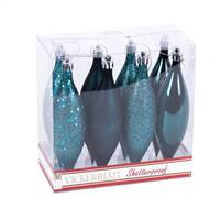 5.5" Sea Blue Drop 4 Finish Asst 8/Bx