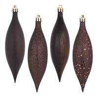 5.5" Chocolate Drop 4 Finish Asst 8/Bx