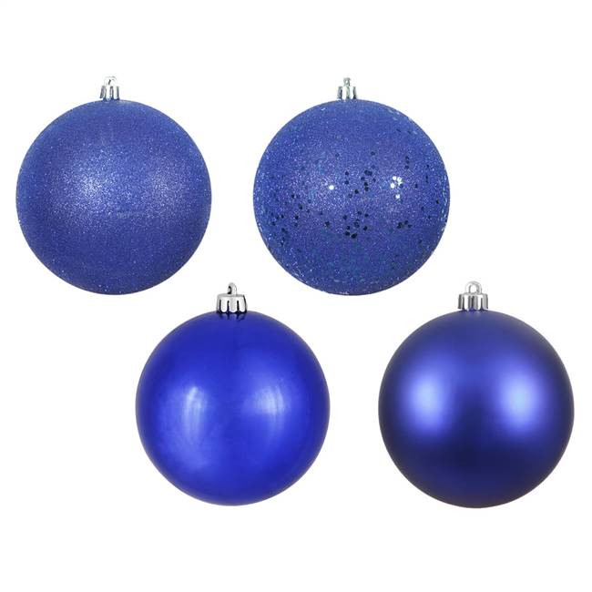 1" Cobalt Blue 4 Finish Ball Asst 18/Bx