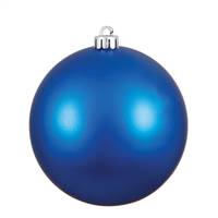 2.4" Blue Matte Ball UV Shatterproof