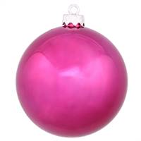 2.4" Magenta Shiny Ball UV Shatterproof