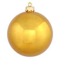 2.4" Antique Gold Shiny Ball UV Shatterp
