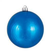 2.75" Blue Shiny Ball UV Shatterproof