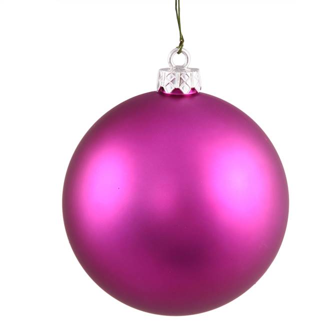 2.75" Magenta Matte Ball UV Shatterproof