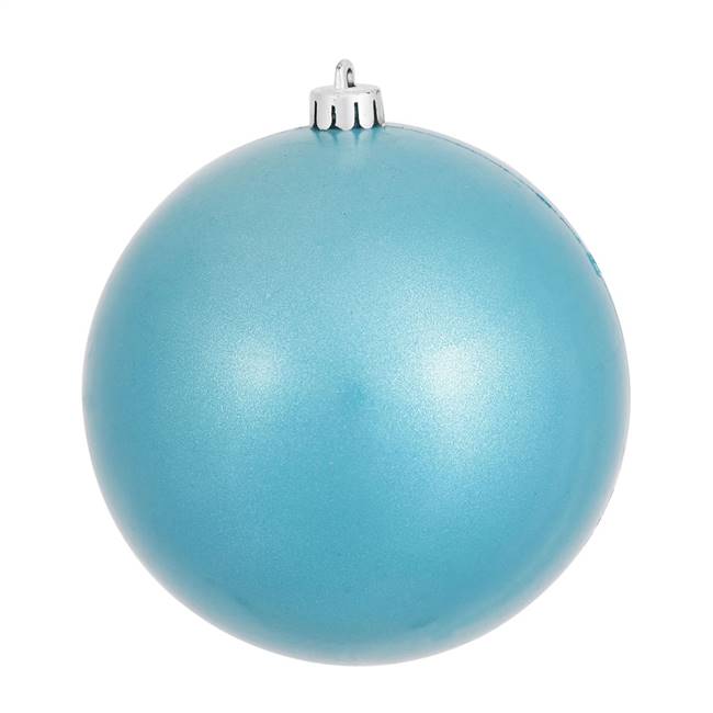 4" Turquoise Candy Ball UV Drilled 6/Bag