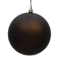 4" Chocolate Matte Ball UV Shatterproof