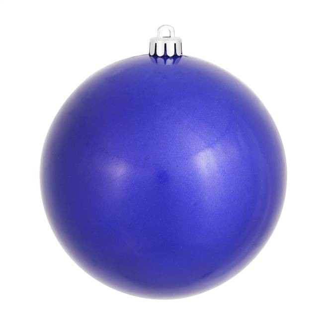 4" Colbalt Blue Candy Ball UV Drill 6/Bg