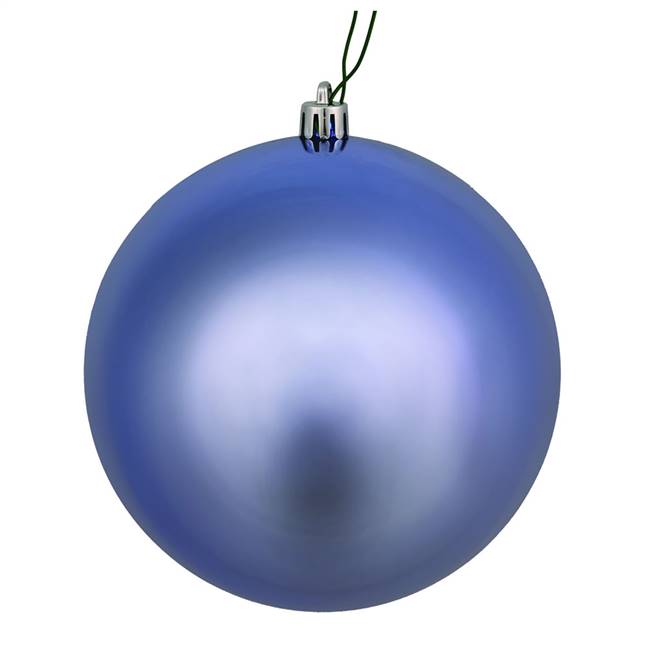 4" Periwinkle Shiny Ball UV Drill 6/Bag