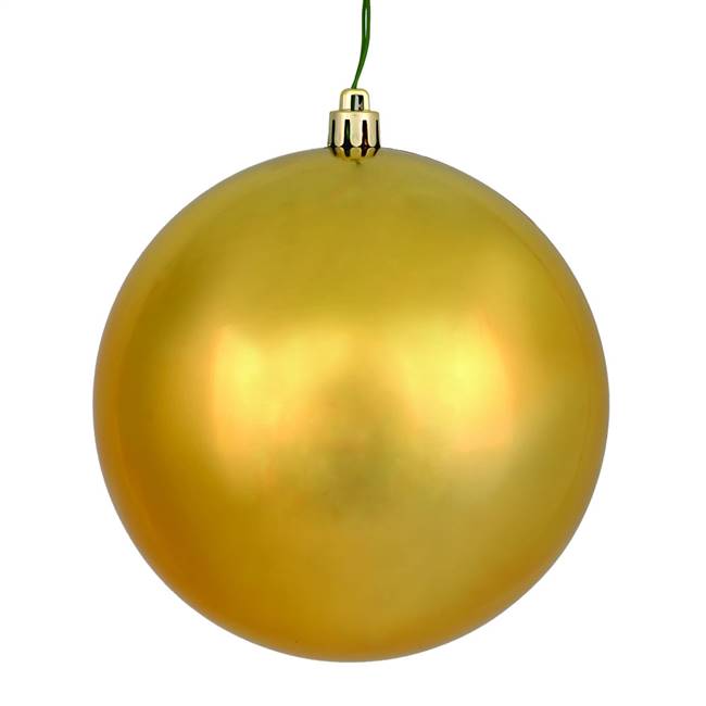 4" Copper/Gold Shiny Ball UV Drill 6/Bag